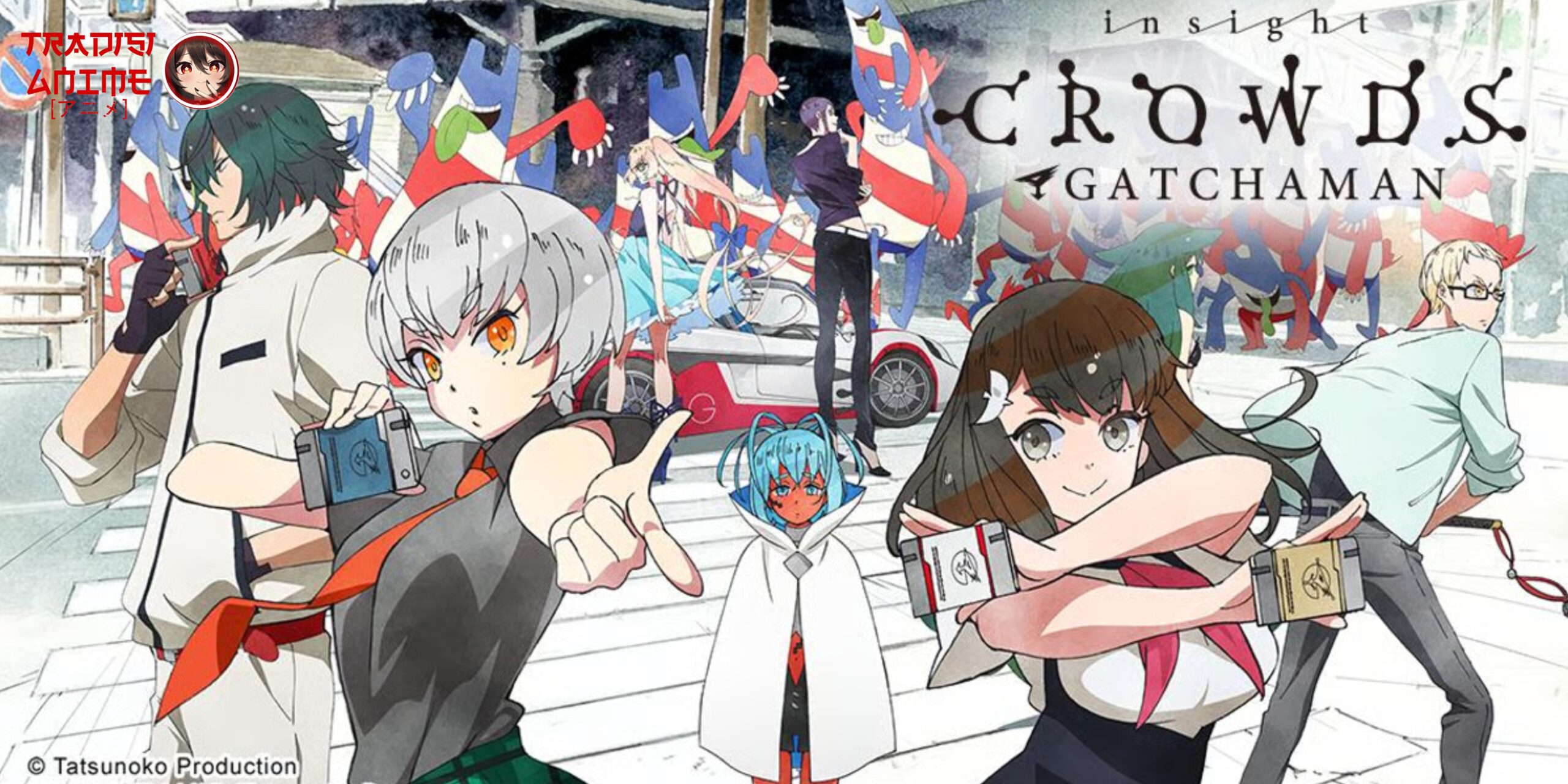 Gatchaman Crowds: Evolusi Pahlawan Digital dalam Dunia Modern